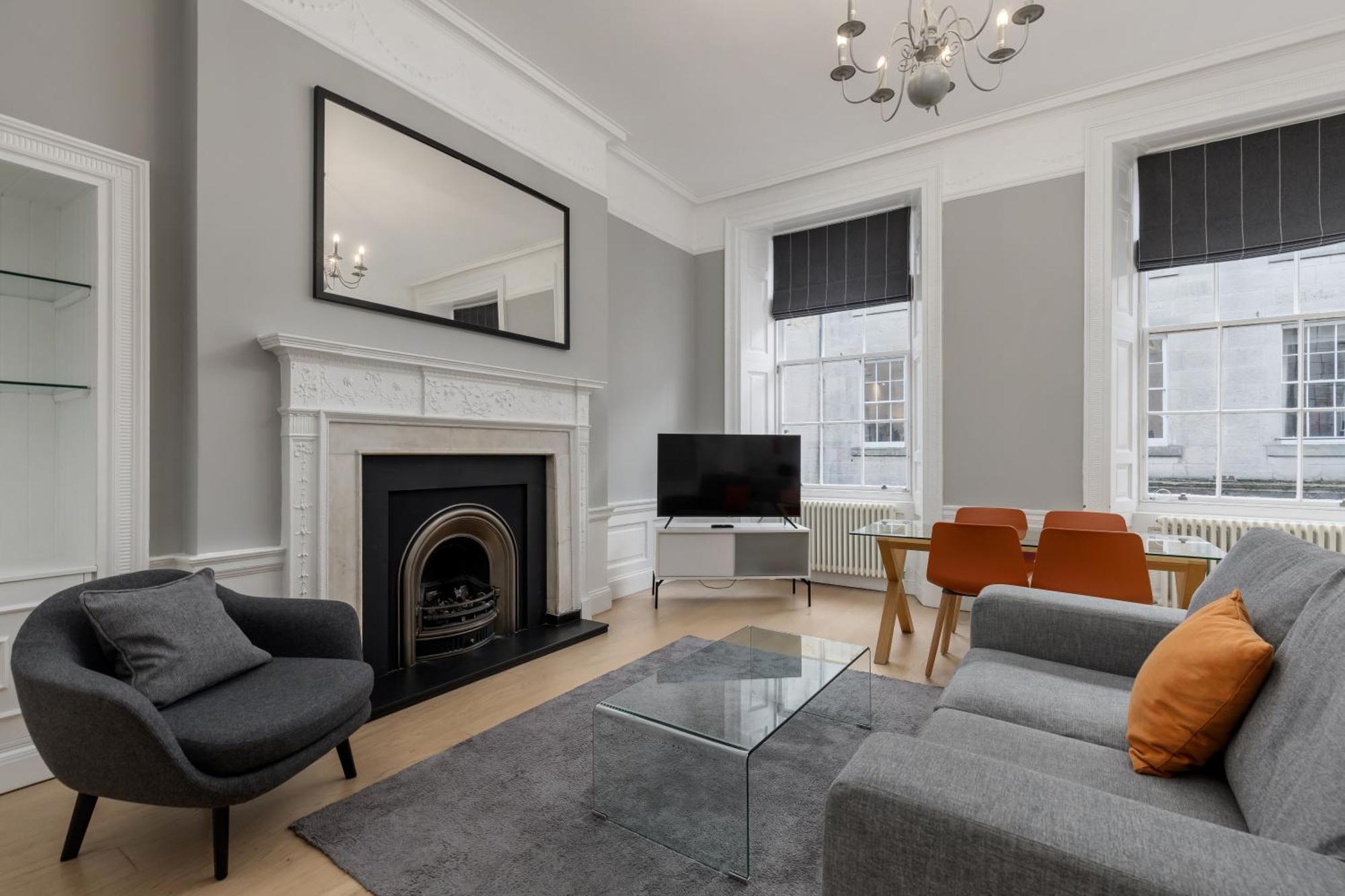 אדינבורו Destiny Scotland - Hill Street Apartments מראה חיצוני תמונה